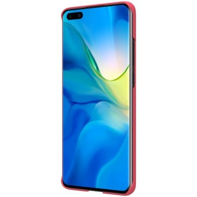 Huawei P40 Pro Nillkin Frosted Shield raudonas plastikinis dėklas, nugarėlė | Priedai.lt