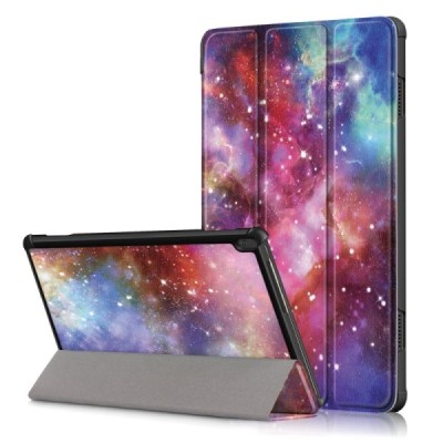 Lenovo Tab M10 10.1" (TB-X605F, X605L, X505F, X505L) atverčiamas „Cosmo“ spalvotas dėklas - knygutė | Priedai.lt