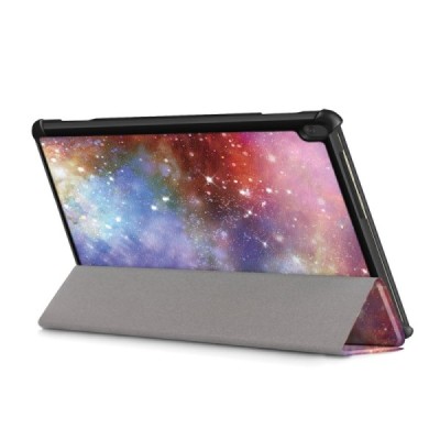 Lenovo Tab M10 10.1" (TB-X605F, X605L, X505F, X505L) atverčiamas „Cosmo“ spalvotas dėklas - knygutė | Priedai.lt