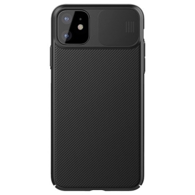 Apple iPhone 11 „Nillkin“ CamShield juodas dėklas, nugarėlė su kameros apsauga | Priedai.lt