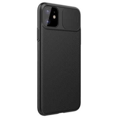 Apple iPhone 11 „Nillkin“ CamShield juodas dėklas, nugarėlė su kameros apsauga | Priedai.lt