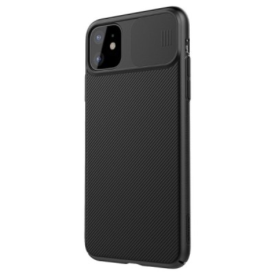 Apple iPhone 11 „Nillkin“ CamShield juodas dėklas, nugarėlė su kameros apsauga | Priedai.lt