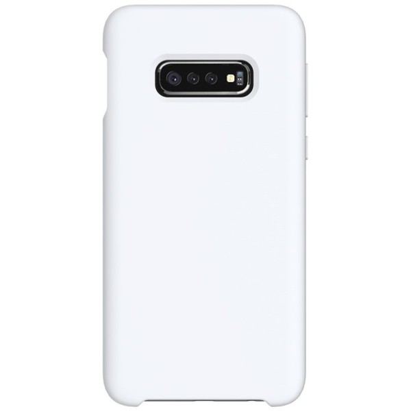 „Shell“ kieto silikono (TPU) dėklas - baltas (Galaxy S10e)