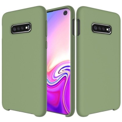 Samsung Galaxy S10e „Shell“ kieto silikono TPU žalias dėklas - nugarėlė | Priedai.lt