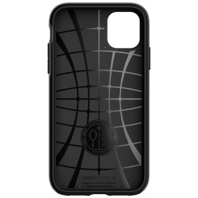 „Spigen“ Neo Hybrid Gunmetal sustiprintos apsaugos Apple iPhone 11 juodas dėklas | Priedai.lt