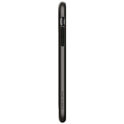 „Spigen“ Neo Hybrid Gunmetal sustiprintos apsaugos Apple iPhone 11 juodas dėklas | Priedai.lt