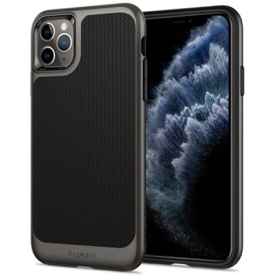 „Spigen“ Neo Hybrid Gunmetal sustiprintos apsaugos Apple iPhone 11 Pro juodas dėklas | Priedai.lt