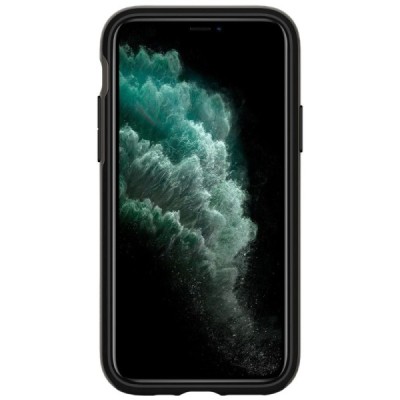 „Spigen“ Neo Hybrid Gunmetal sustiprintos apsaugos Apple iPhone 11 Pro juodas dėklas | Priedai.lt