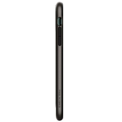 „Spigen“ Neo Hybrid Gunmetal sustiprintos apsaugos Apple iPhone 11 Pro juodas dėklas | Priedai.lt