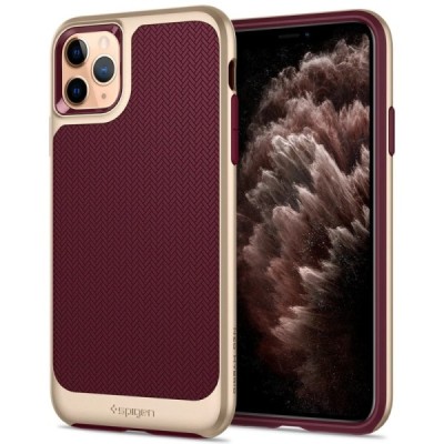 „Spigen“ Neo Hybrid Burgundy sustiprintos apsaugos Apple iPhone 11 Pro bordo dėklas | Priedai.lt