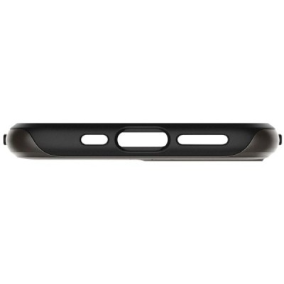 „Spigen“ Neo Hybrid Gunmetal sustiprintos apsaugos Apple iPhone 11 Pro Max juodas dėklas | Priedai.lt