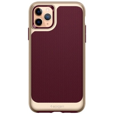 „Spigen“ Neo Hybrid Burgundy sustiprintos apsaugos Apple iPhone 11 Pro Max bordo dėklas | Priedai.lt