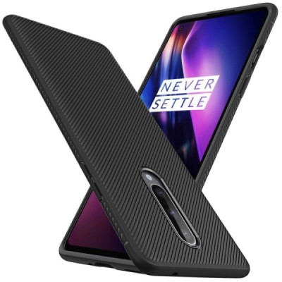 OnePlus 8 kieto silikono TPU juodas dėklas - nugarėlė | Priedai.lt