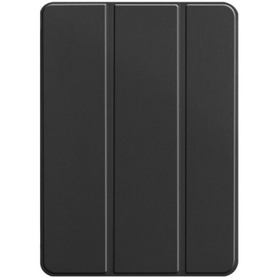 Apple iPad Pro 12.9 (2020, 4-os kartos) atverčiamas juodas odinis dėklas - knygutė | Priedai.lt