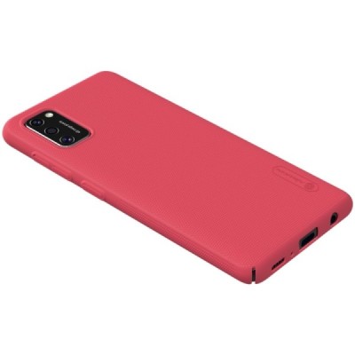 Samsung Galaxy A41 „Nillkin“ Frosted Shield raudonas plastikinis dėklas, nugarėlė | Priedai.lt