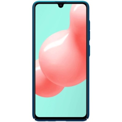 Samsung Galaxy A41 „Nillkin“ Frosted Shield mėlynas plastikinis dėklas, nugarėlė | Priedai.lt
