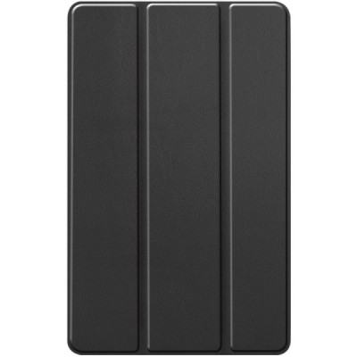 Samsung Galaxy Tab S6 Lite 10.4" (2022) atverčiamas juodas odinis dėklas - knygutė | Priedai.lt