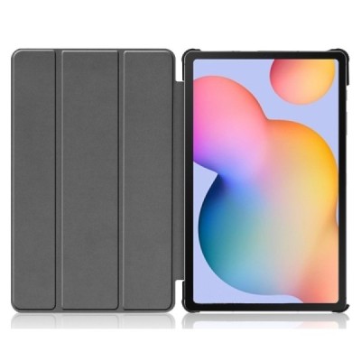 Samsung Galaxy Tab S6 Lite 10.4" (2022) atverčiamas mėlynas odinis dėklas - knygutė | Priedai.lt
