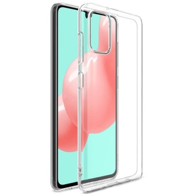 Samsung Galaxy A41 kieto silikono TPU skaidrus dėklas - nugarėlė | Priedai.lt