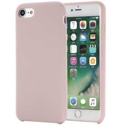 Apple iPhone 7 / 8 / SE 2020 „Shell“ kieto silikono TPU rožinis dėklas - nugarėlė | Priedai.lt