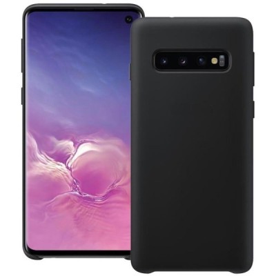 Samsung Galaxy S10 (G973) „Shell“ kieto silikono TPU juodas dėklas - nugarėlė | Priedai.lt