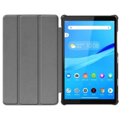 Lenovo Tab M8 8" atverčiamas raudonas odinis dėklas - knygutė | Priedai.lt