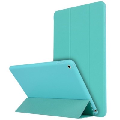 Apple iPad 10,2 (2020, 2019) solidus atverčiamas mėtinis odinis dėklas - knygutė (sulankstomas) | Priedai.lt
