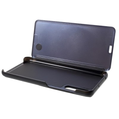 Huawei P20 Pro plastikinis atverčiamas juodas dėklas | Priedai.lt