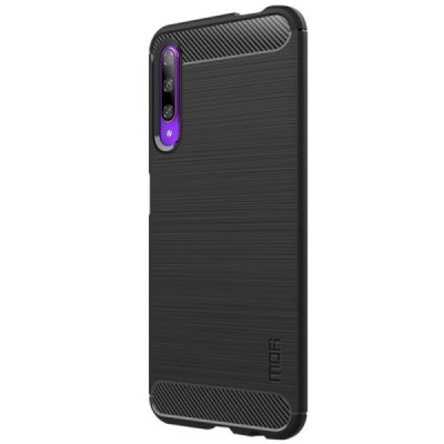 Huawei Honor 9X kieto silikono TPU juodas dėklas - nugarėlė | Priedai.lt