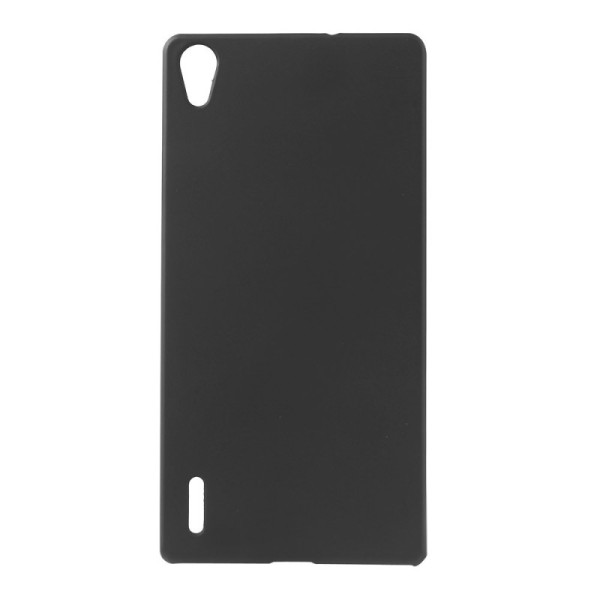 Plastikinis dėklas - juodas (Ascend P7)