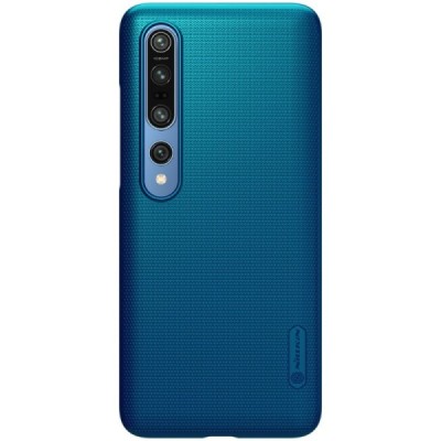 Xiaomi Mi 10 (Mi 10 Pro) Nillkin Frosted Shield mėlynas plastikinis dėklas | Priedai.lt