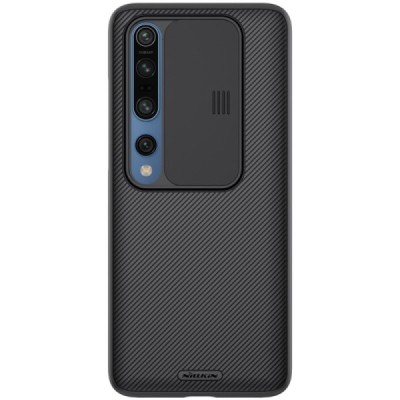 Xiaomi Mi 10 (10 Pro) Nillkin CamShield juodas dėklas, nugarėlė su kameros apsauga | Priedai.lt