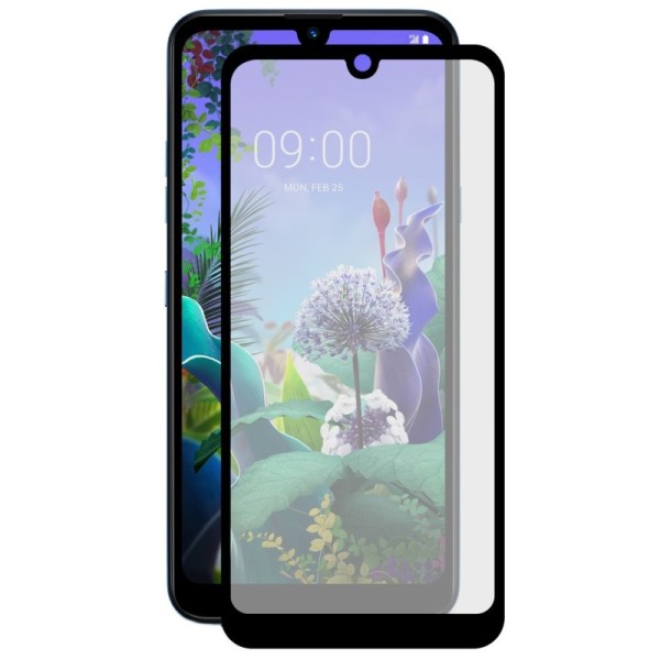 „Calans“ Tempered Glass pilnai dengiantis apsauginis ekrano stiklas 0.2 mm - juodas (Q60)
