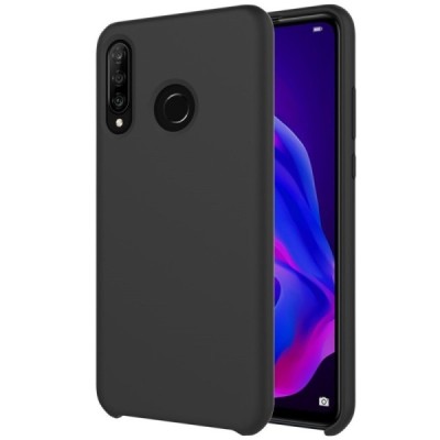 Huawei P30 Lite Shell kieto silikono TPU juodas dėklas - nugarėlė | Priedai.lt