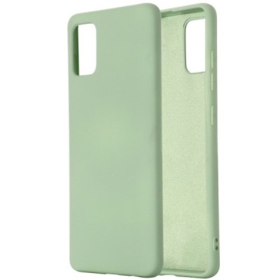 Samsung Galaxy A41 (A415) Shell kieto silikono TPU žalias dėklas - nugarėlė | Priedai.lt