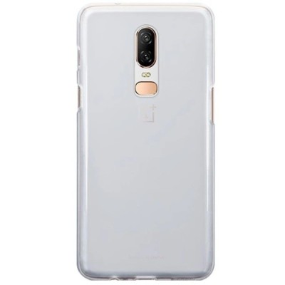 OnePlus 6 kieto silikono TPU skaidrus dėklas - nugarėlė / Priedai.lt