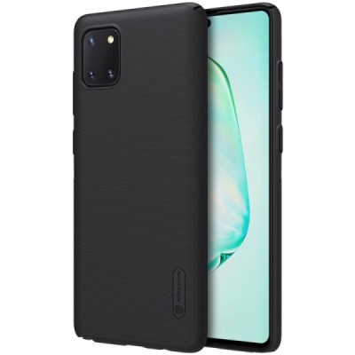 Nillkin Frosted Shield Samsung Galaxy Note10 Lite (N770F) juodas plastikinis dėklas | Priedai.lt