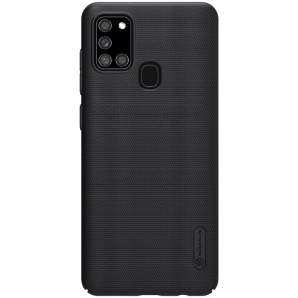„Nillkin“ Frosted Shield dėklas - juodas (Galaxy A21s)