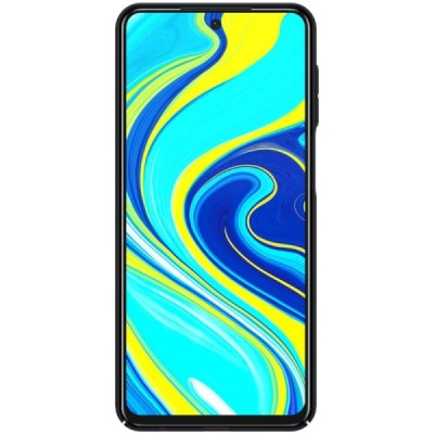 Xiaomi Redmi Note 9 Pro „Nillkin“ Frosted Shield juodas plastikinis dėklas, nugarėlė | Priedai.lt