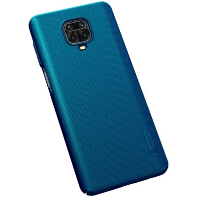 Xiaomi Redmi Note 9 Pro „Nillkin“ Frosted Shield raudonas plastikinis dėklas, nugarėlė | Priedai.lt