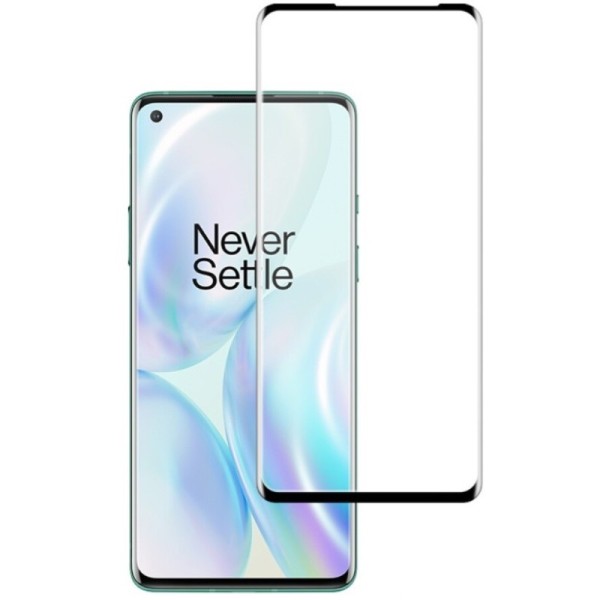 „Mocolo“ Tempered Glass apsauginis ekrano stiklas 0.26 mm - juodas (OnePlus 8)