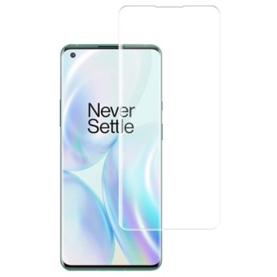OnePlus 8 Pro „Mocolo“ UV Light Irradiation sustiprintos apsaugos skaidrus pilnai dengiantis apsauginis ekrano stiklas | Priedai