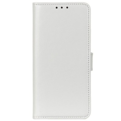 Xiaomi Poco F2 Pro atverčiamas baltas odinis dėklas, knygutė - piniginė | Priedai.lt