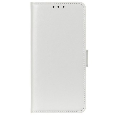 Xiaomi Mi 10 (10 Pro) atverčiamas baltas odinis dėklas - piniginė | Priedai.lt