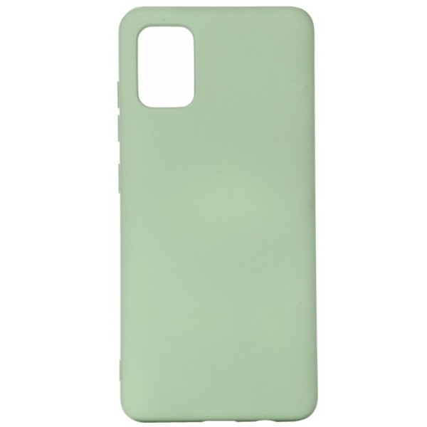„Shell“ kieto silikono (TPU) dėklas - mėtinis (Galaxy A71)