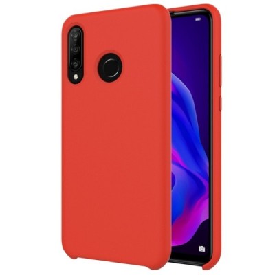 Huawei P30 Lite Shell kieto silikono TPU raudonas dėklas - nugarėlė | Priedai.lt