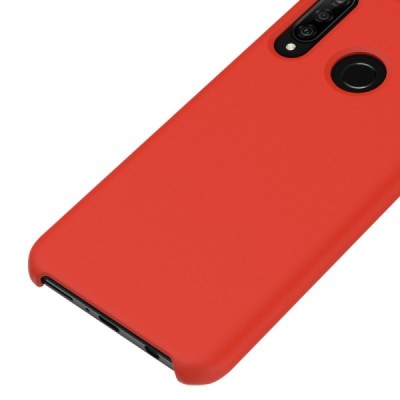 Huawei P30 Lite Shell kieto silikono TPU raudonas dėklas - nugarėlė | Priedai.lt