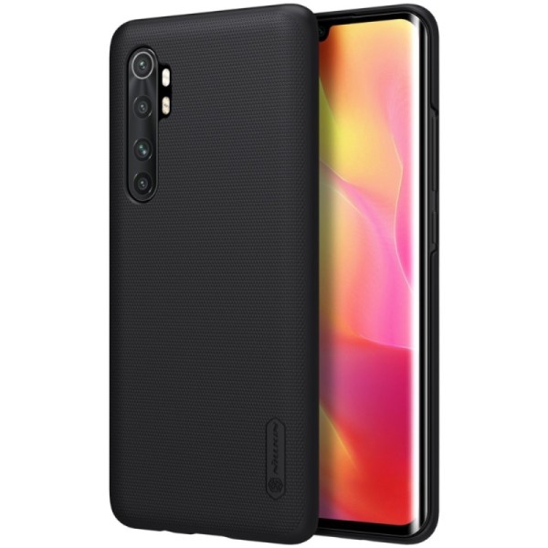 „Nillkin“ Frosted Shield dėklas - juodas (Mi Note 10 Lite)