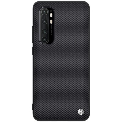 Xiaomi Mi Note 10 Lite „Nillkin“ Textured Case juodas dėklas - nugarėlė | Priedai.lt