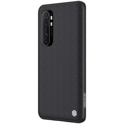Xiaomi Mi Note 10 Lite „Nillkin“ Textured Case juodas dėklas - nugarėlė | Priedai.lt
